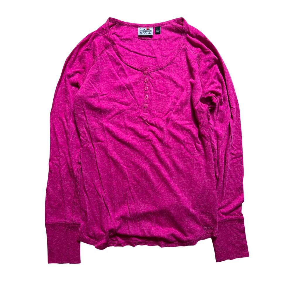 Kavu Pink Women Long Sleeve Top SIze S